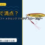 メジャークラフト メタルジグ マキジグ スロー 20g/30g/40g/60gは買い？Amazonレビューと関西の釣り場目線で検証のサムネイル