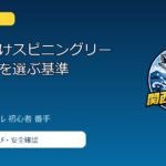初心者向けスピニングリールの番手を選ぶ基準のアイキャッチ