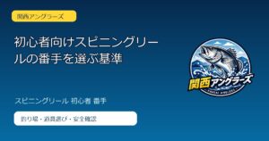 初心者向けスピニングリールの番手を選ぶ基準のアイキャッチ