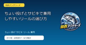 ちょい投げとサビキで兼用しやすいリールの選び方のアイキャッチ