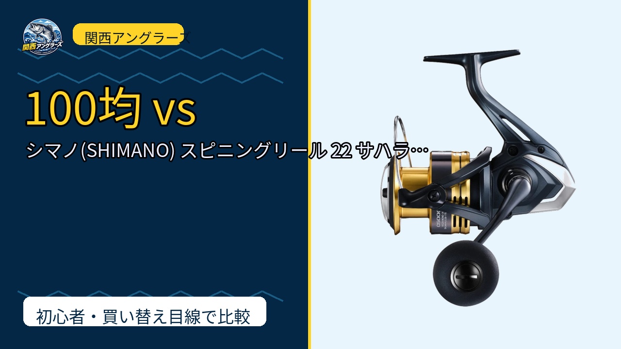 シマノ(SHIMANO) スピニングリール 22 サハラ 各種のレビュー記事アイキャッチ